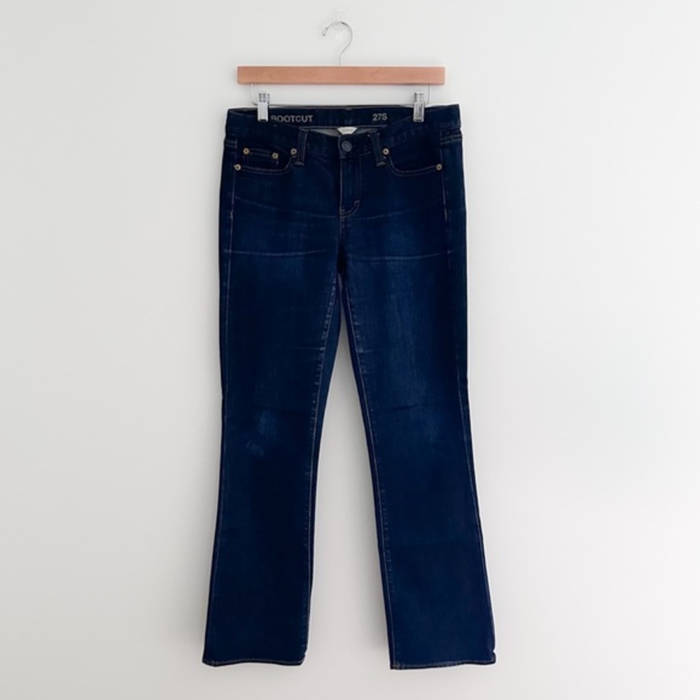J.Crew Dark Wash Bootcut Jeans Women's Size 27 Short